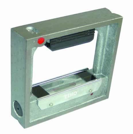 Temo 100mm 0.02mm/m Precision Square Frame Level
