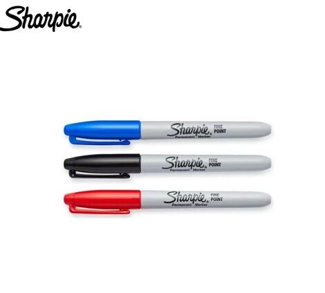 Sharpie Marker pen Blue/Red/Black