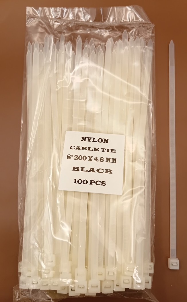 Nylon Cable Tie 200 x 4.8mm