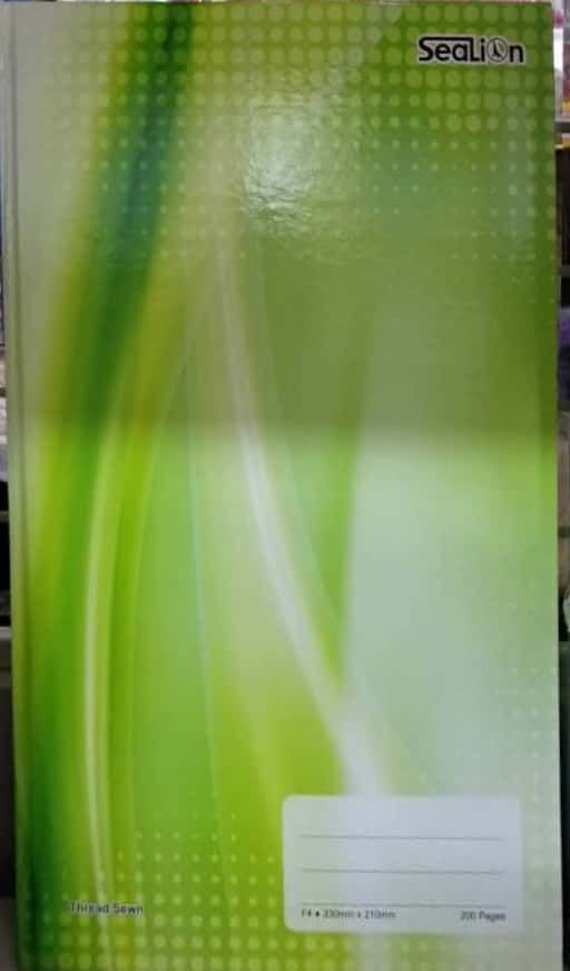 Green Hill Foolscap Book