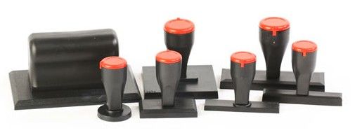 Normal Stamp (Size 21mm X 58mm)/0r change rubber for stamp saiz p30/p40/pocket stamp