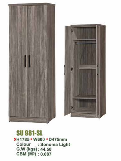 SU WARDROBE SU 981 - SL / 982-SL / 983 -SL / SU 981 + SU 983 + SU 982