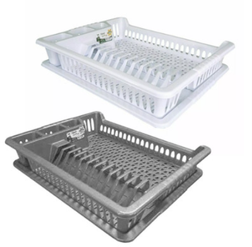 XL Tray - Kitchen Utensil Drainer Tray Kech Tidy 43.5 x 32.5 x 2.5cm White