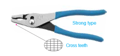 Temo 8-1/2"/215mm Heavy Duty Automobile Slip Joint Pliers