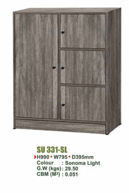 SU CHILDREN WARDROBE SU 331 - SL/N.OAK