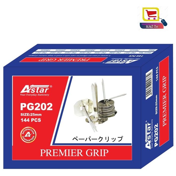 Astar Binder Premier Grip PG202 25mm box 144 pieces