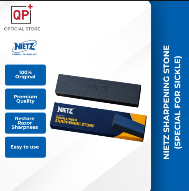 NIETZ SHARPENING STONE BATU ASAH SABIT (SPECIAL FOR SICKLE /SABIT) l BATU PENAJAM l 磨刀石-