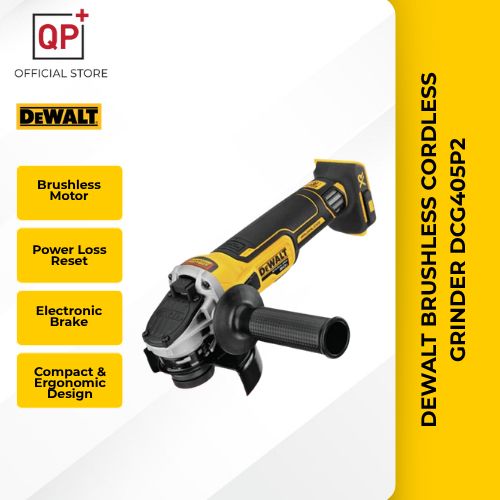 DEWALT BRUSHLESS CORDLESS GRINDER DCG405P2 DCG405N 100MM ( 4" ) 20V l PENGISAR l 研磨机-CORDLESS GRINDER