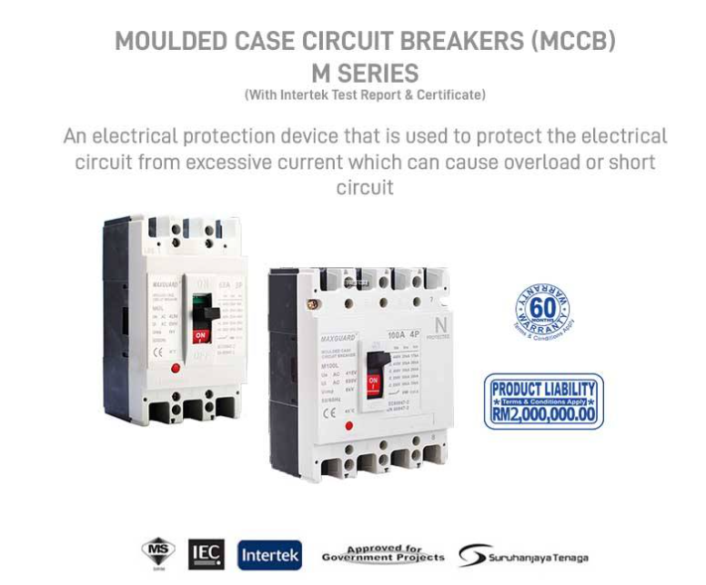 Easypact CVS - CVS100F TM100D circuit breaker - 4P/3d