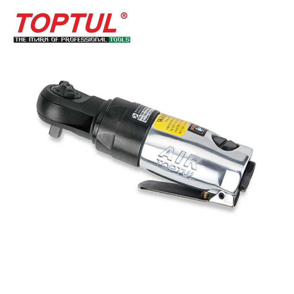 TOPTUL 1/4"DR. MINI SUPER DUTY AIR RATCHET WRENCH MAX. TORQUE 30 FT-LB KAAE0802
