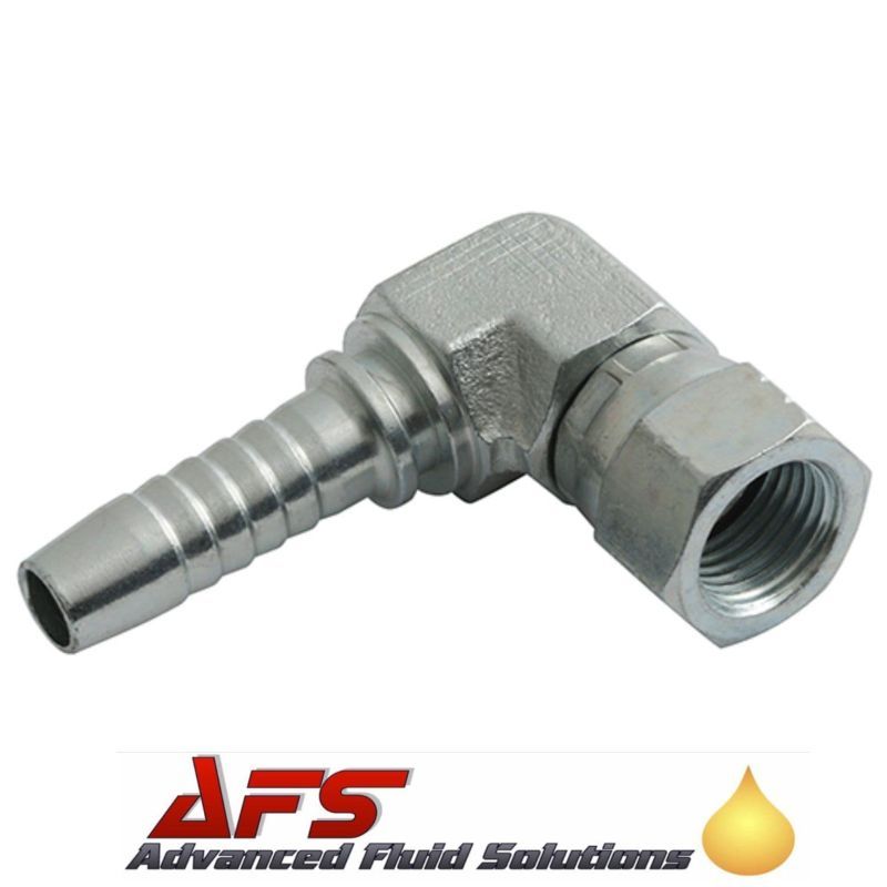 Others *1.1/16-12 JIC Swivel Female 90 Degree Compact Elbow x 3/4 HoseTail - Hydraulic Fitting
