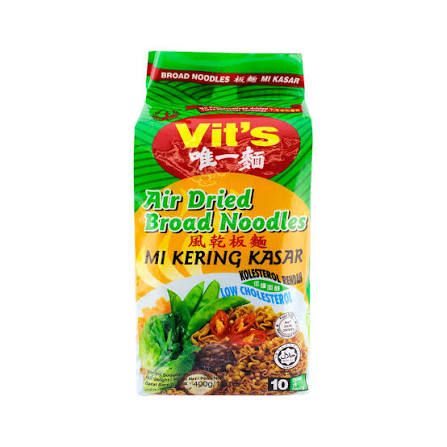 Vit's Air Dried Noodles Broad 400g