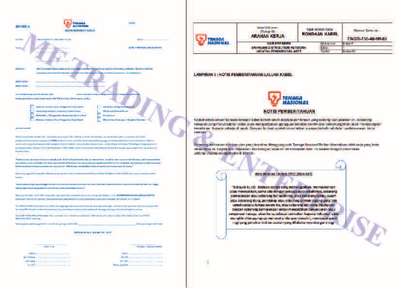 BUKU NOTIS BERHENTI KERJA