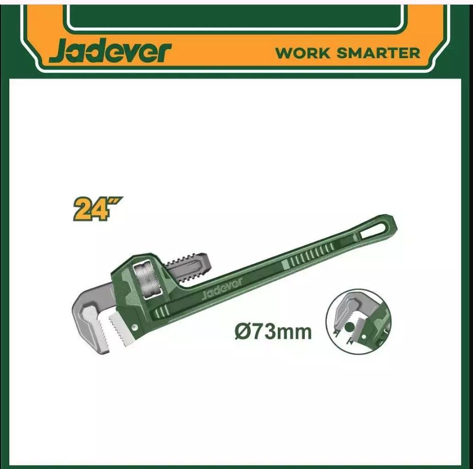 JADEVER PIPE WRENCH 24" JDPW1124