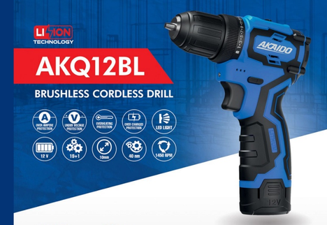 SE SETIA ELECTRIC AKAIDO CORDLESS ELECTRIC DRILL (2.0AH)