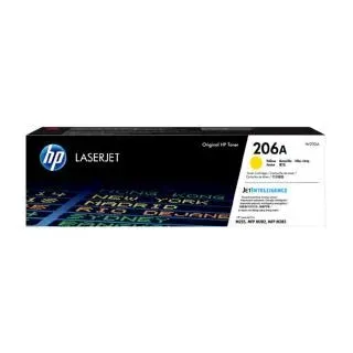 HP W2112A Laserjet Toner Cartridge (HP 206A) Yellow Colour