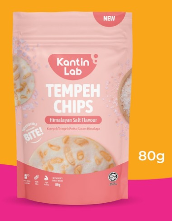 Himalayan Salt Tempeh Chips 80g