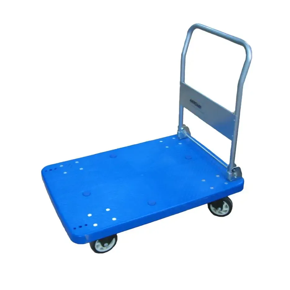 300kg Foldable PVC Platform Hand Truck Trolley - Heavy Duty