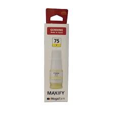 CANON Yellow Pigment Ink Bottle  (40ml) GI-75 Y