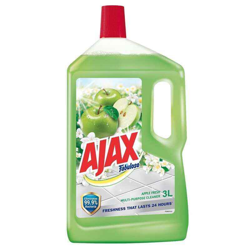 QP Ajax Fabuloso Floor Cleaner (Apple) Bottle (3L)