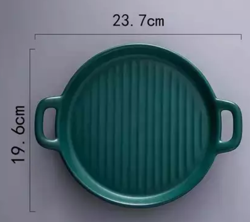 Plate ceramic personality