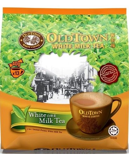 Old Town White Coffee 3in1 White Milk Tea pack 13 x 40g