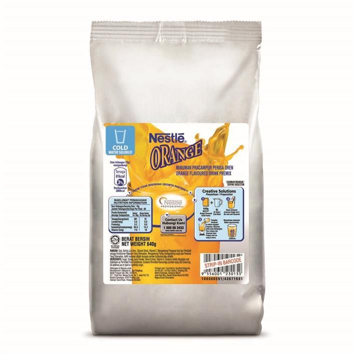 Nestle Orange Drink Premix 640g