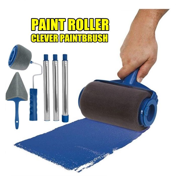 Reliance Painting Brush Tool Set (Painting Tray + Paint Roller + Nylon Paint Brush) / 1 Set Alat Mengecat # Cat Dulang + Penggelek Cat + Berus Cat Nilon # J Mall # RS2397 ( KTT : 1 Set )