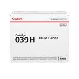 Canon Cartridge 039H Black Toner 25k