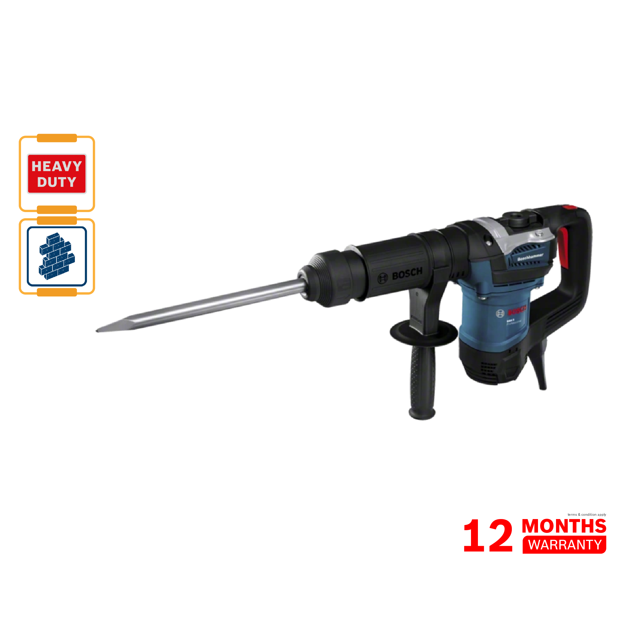 BOSCH GSH 5 Demolition Hammer (With SDS Max) - 06113370L0