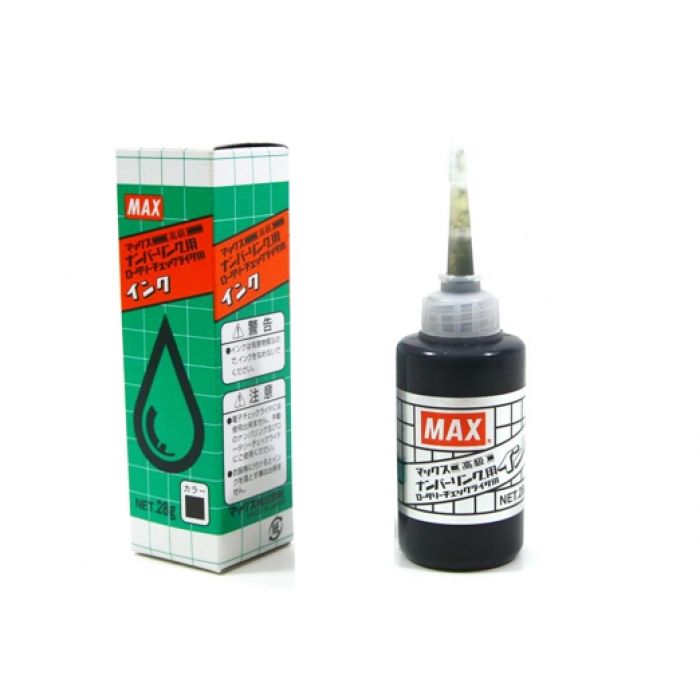 NUMBERING INK BLACK / RED