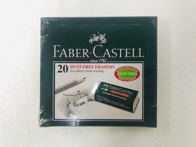 FABER-CASTELL ERASER DUST-FREE 7085-20 2X