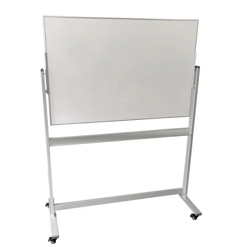Whiteboard One Sided 900 X 1200mm Pivoting Commercial Magnetic Writing Board