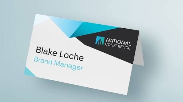 Tent Card Korporat Custom