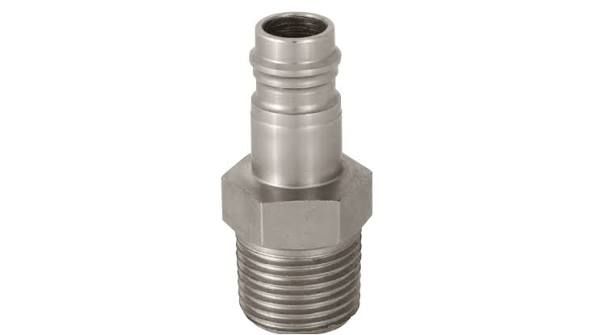 N2 hose coupling size: 1" Quick coupling Male