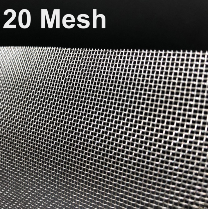 STAINLESS STEEL WIRE MESH SS 304 MOSQUITO NETTING 20 MESH