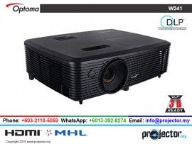 OPTOMA W341 3600 LUMENS WXGA PROJECTOR