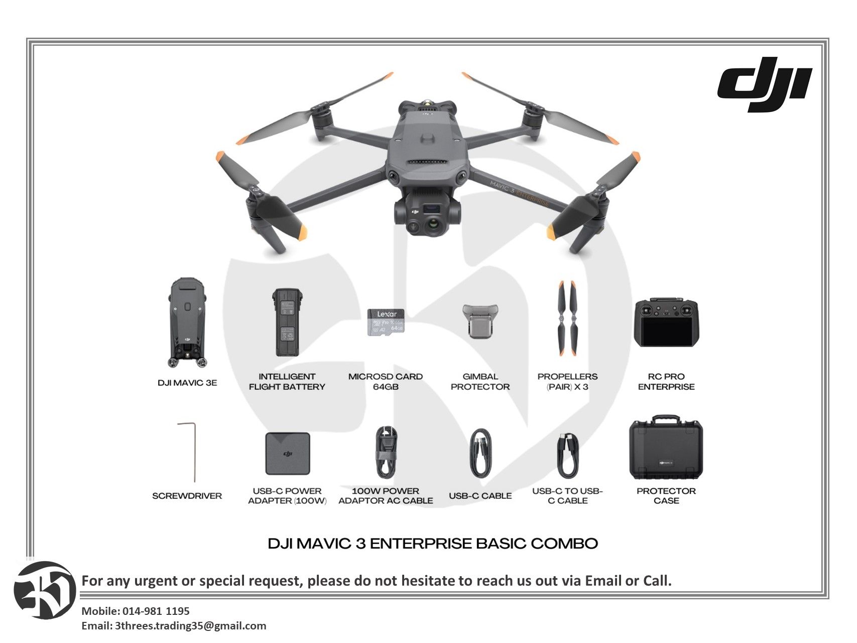 DJI Mavic 3 Enterprise Series 3E/3T