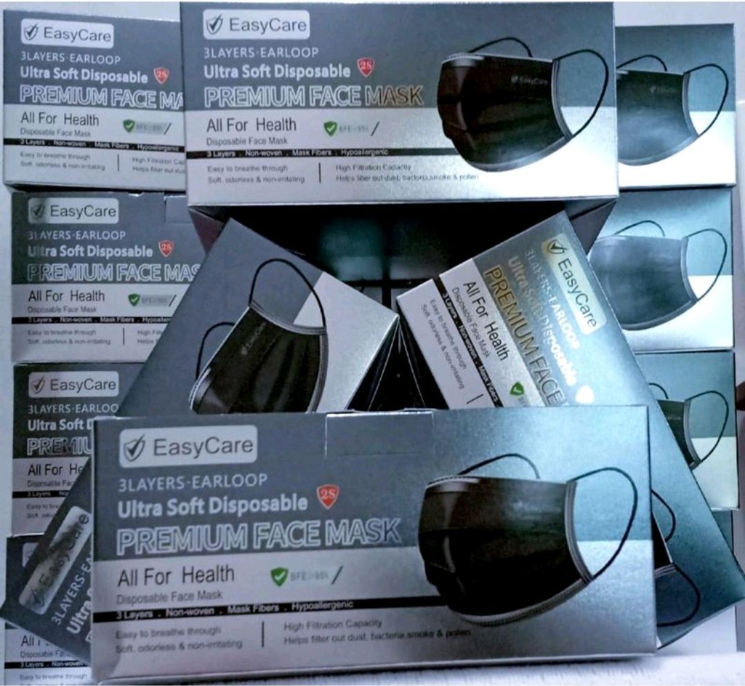 Easy Care Premium Face Mask BFE>95% All For Healt (Penghantaran Seluruh Malaysia)