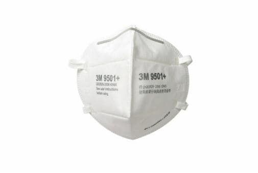 [DOSH/SIRIM CERTIFIED] 3M鈩�Particulate Respirator 9501+, KN95/P2, 50 EA/Box