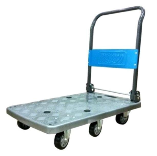 Heavy duty hand truck trolley fordable platform cap. 300kg