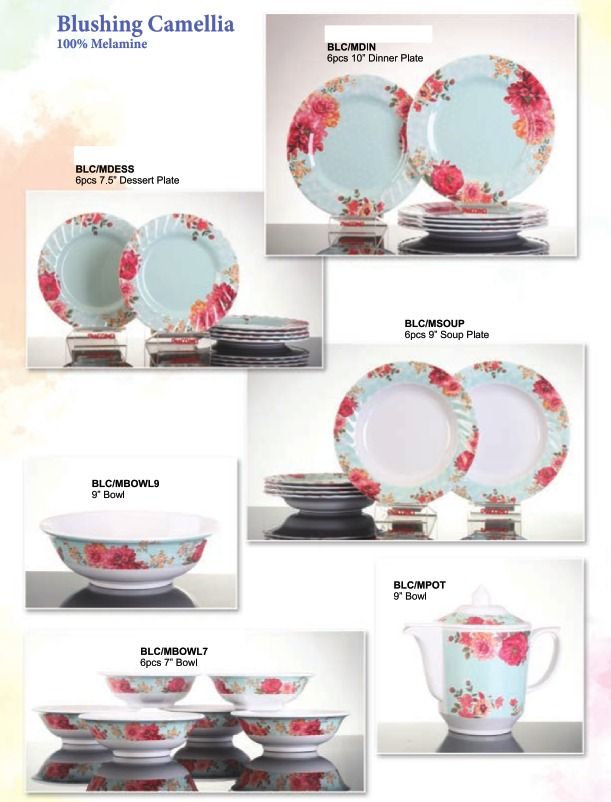 *#Giacomo Milamine Tableware Set