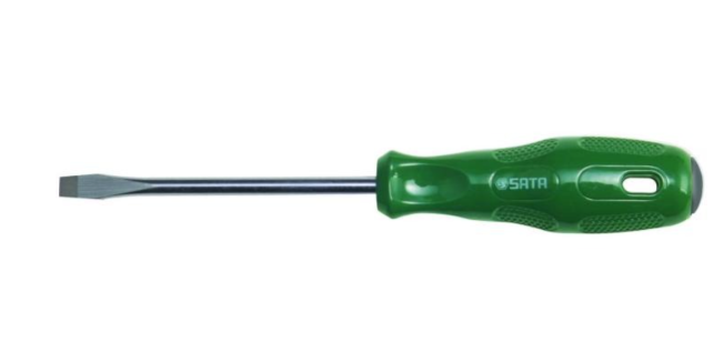 Sata A-SERIES SLOTTED SCREWDRIVER 3.2MM X 75MM