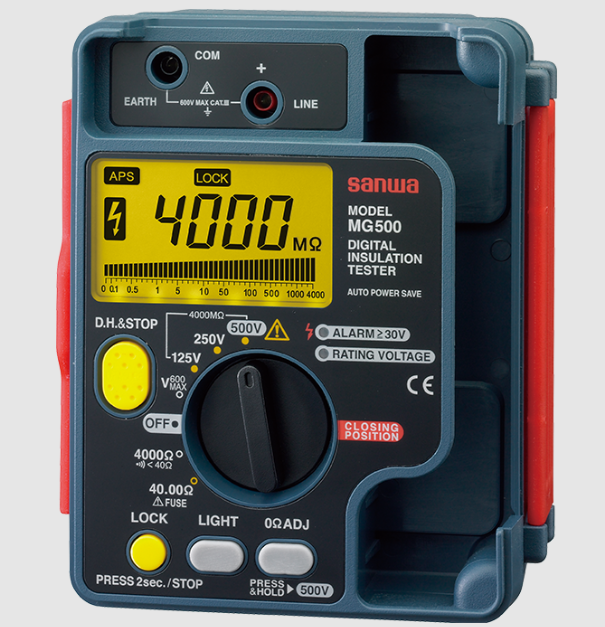 SANWA MG500 DIGITAL INSULATION TESTER