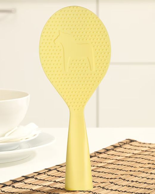 EGENDOMLIG Rice paddle, yellow