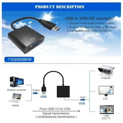 3.0 USB to VGA Adapter