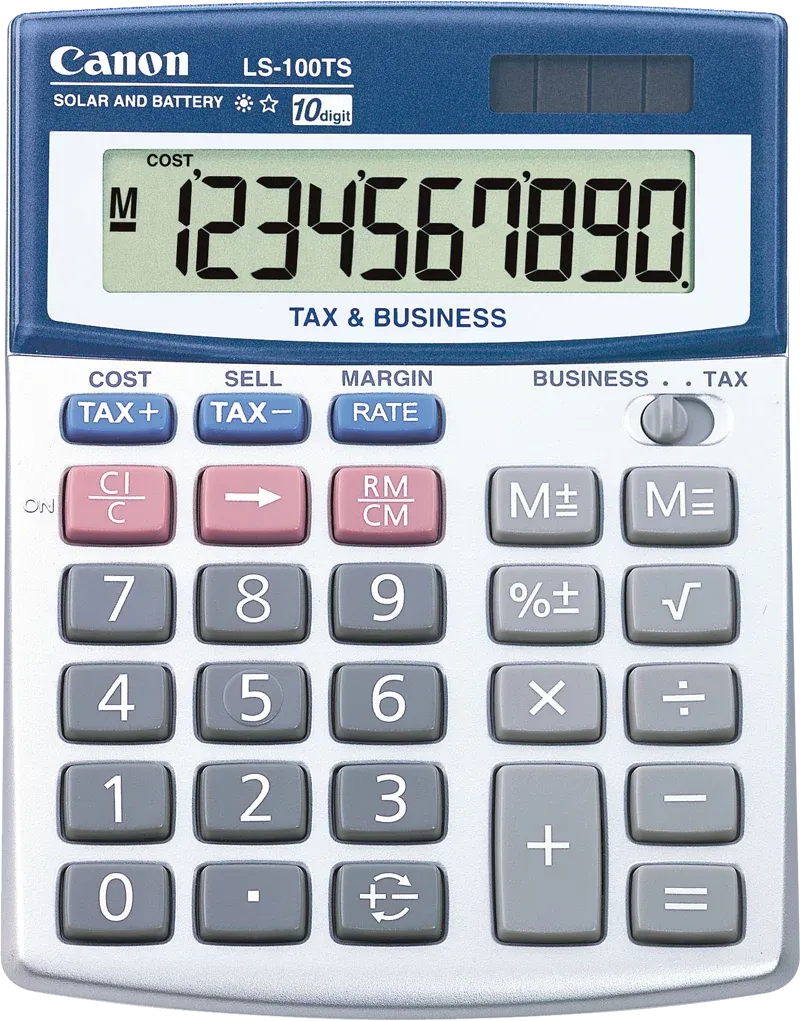 Canon Calculator LS-100TS