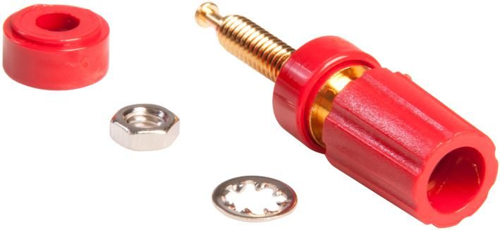 Fluke PJKPL 3750-2 Binding Post, Gold Plt (red)