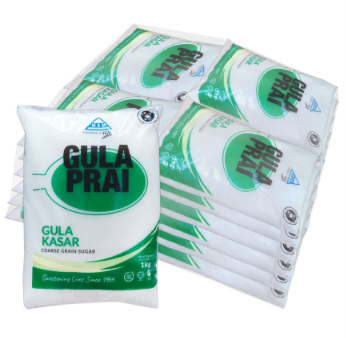 PRAI GULA PRAI COARSE GRAIN SUGAR 1KG (PASIR KASAR)