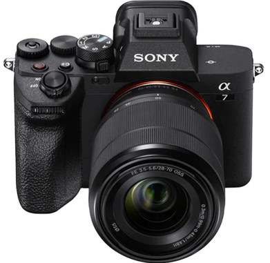 *Alpha 7 IV Full-Frame Hybrid Camera